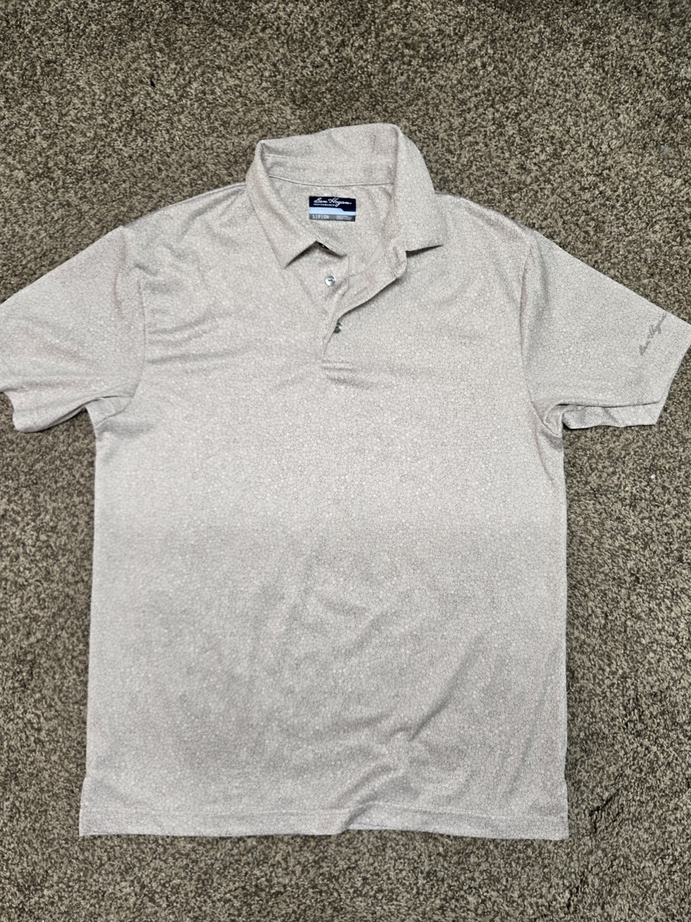 Hogan Men’s Light Sand Polo Shirt